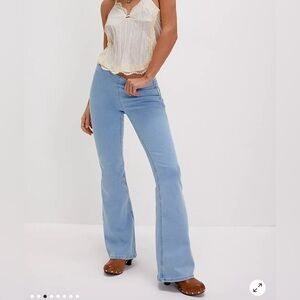 Free People Pull-on Flare Jeans